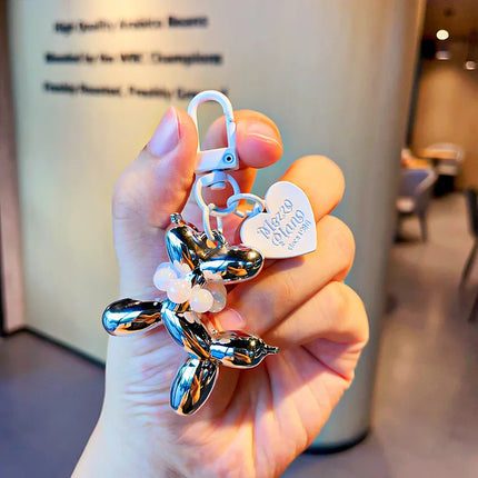Balloon Dog Keychain