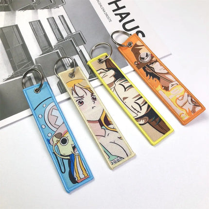 Embroidered Key Tags
