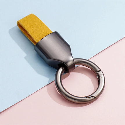Cowhide Keychain