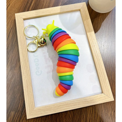 Fidget Slug Keychain