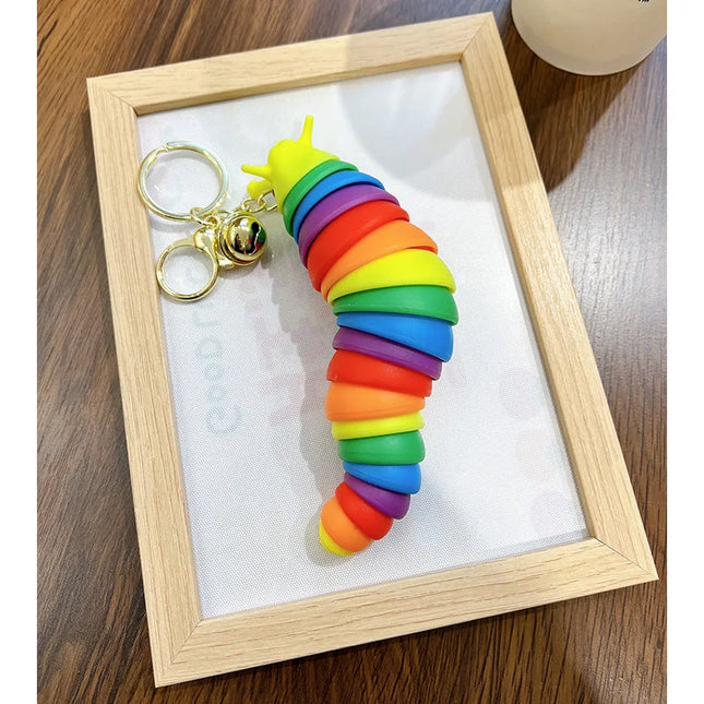 Fidget Slug Keychain