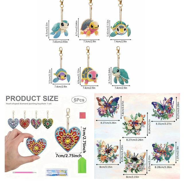 Diamond Painting Keychains