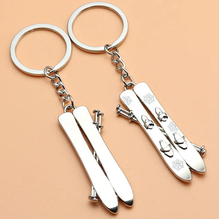 Snowboard Keychain