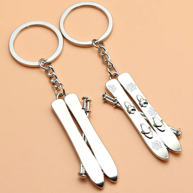 Snowboard Keychain