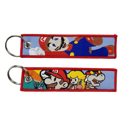 Embroidered Key Tags