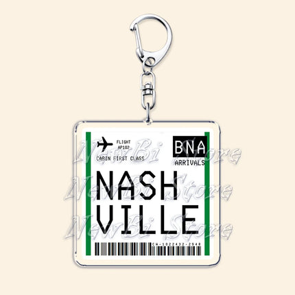 Nashville Keychain
