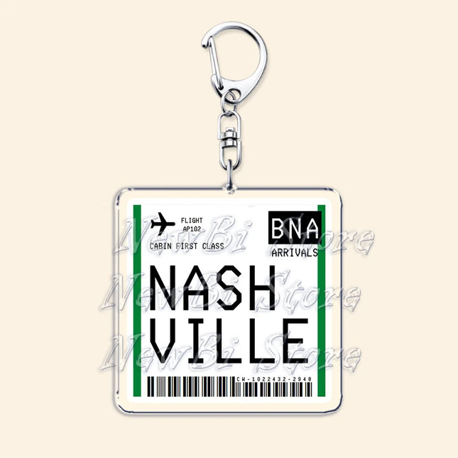 Nashville Keychain