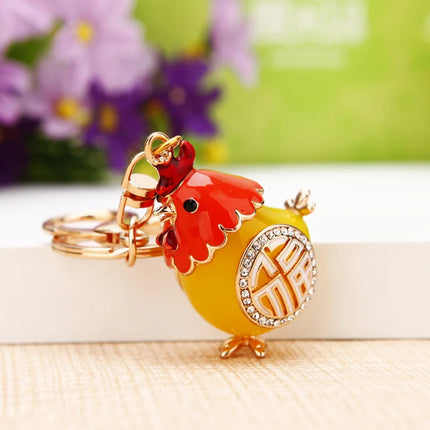 Rooster Keychain