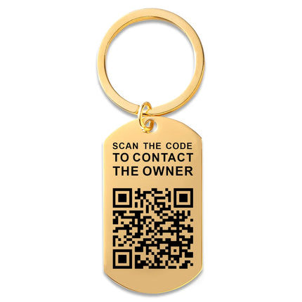 Qr Code Keychain
