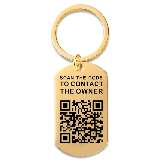 Qr Code Keychain