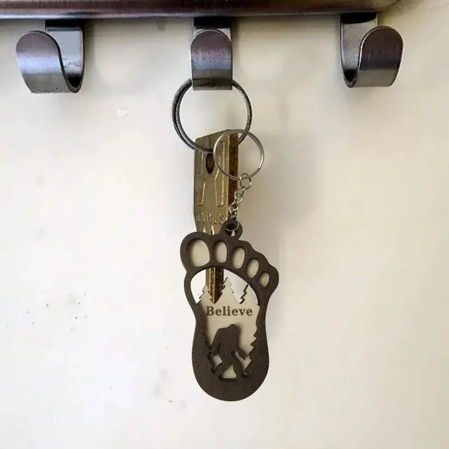 Bigfoot Keychain