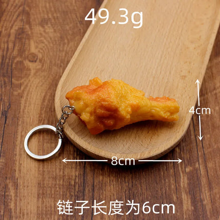 Fried Chicken Keychain