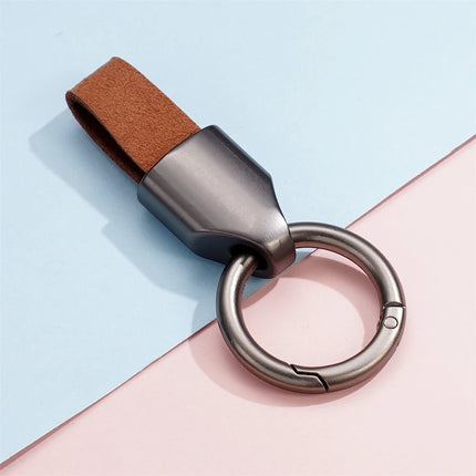 Cowhide Keychain