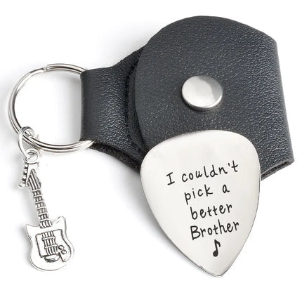 Guitar Pick Keychain