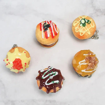 Takoyaki Keychain