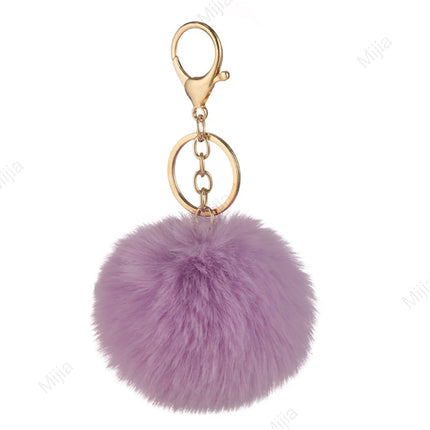 Pom Pom Keychain