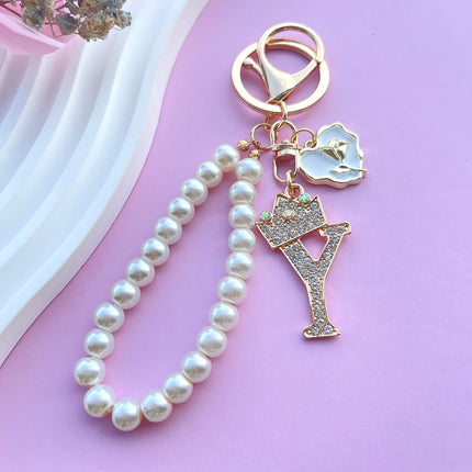 Pearl Keychain