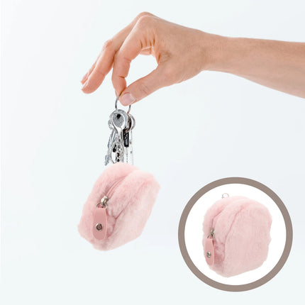 Pink Keychain Wallet