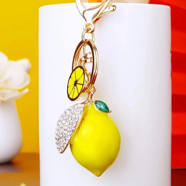 Lemon Keychain