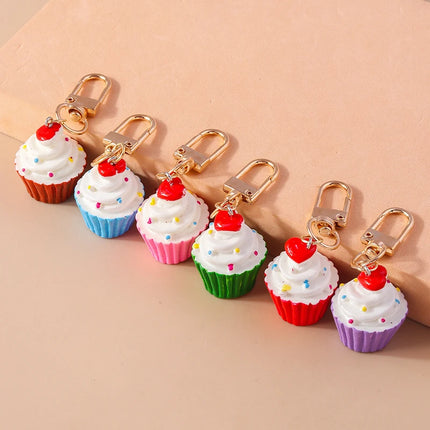 Cupcake Keychain