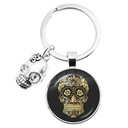 Sugar Skull Keychain