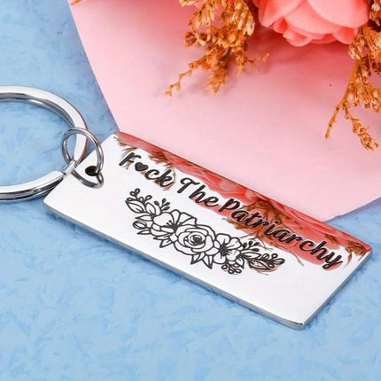 Fuck The Patriarchy Keychain