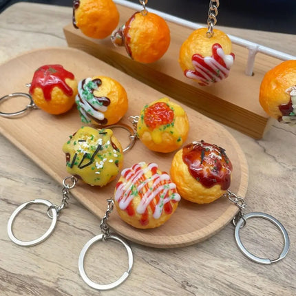 Takoyaki Keychain