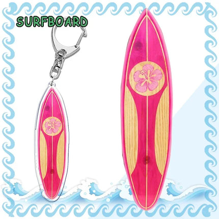Surfing Keychain