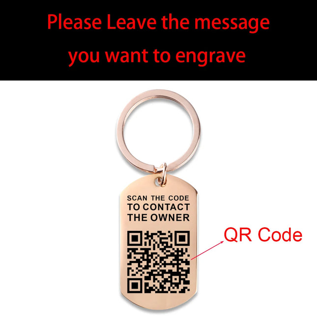 Qr Code Keychain