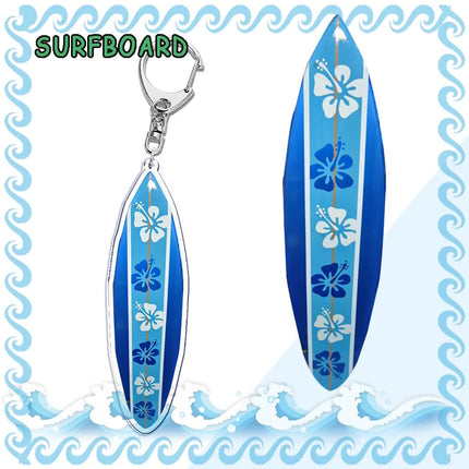 Surfing Keychain