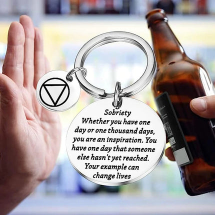 Sobriety Keychain