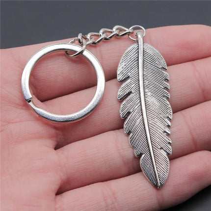 Feather Keychain