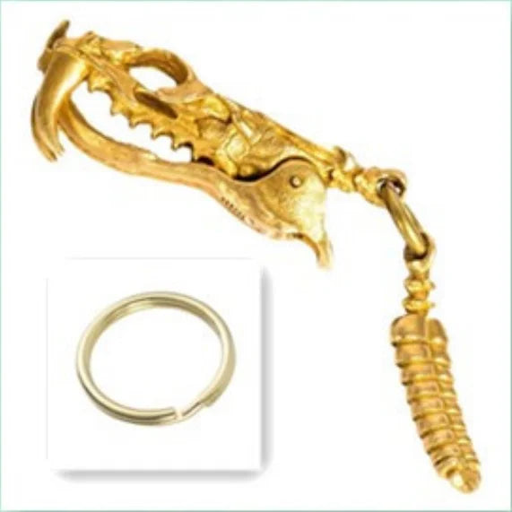 Rattlesnake Keychain