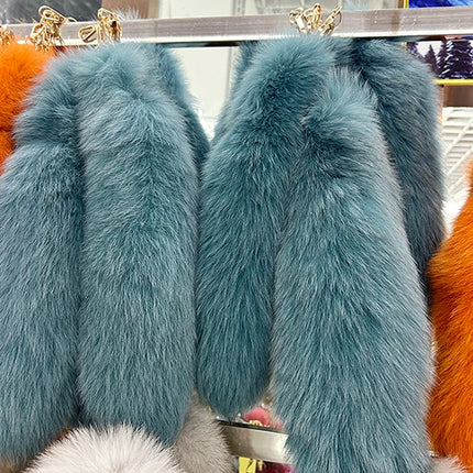 Fox Tail Keychain