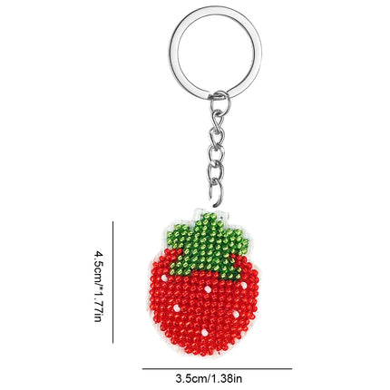 Cross Stitch Keychain