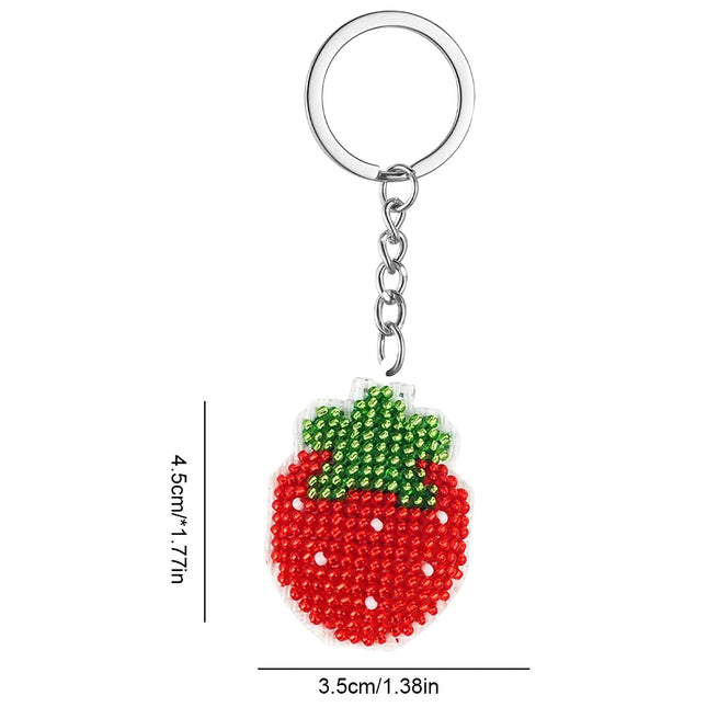 Cross Stitch Keychain