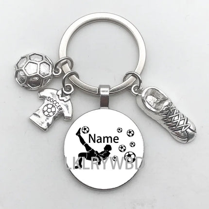 Personalized Soccer Keychains
