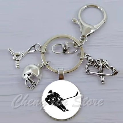 Hockey Keychain