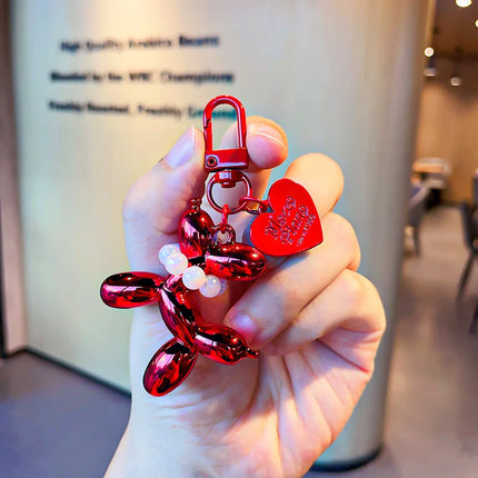 Balloon Dog Keychain