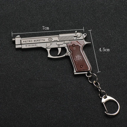 Revolver Keychain