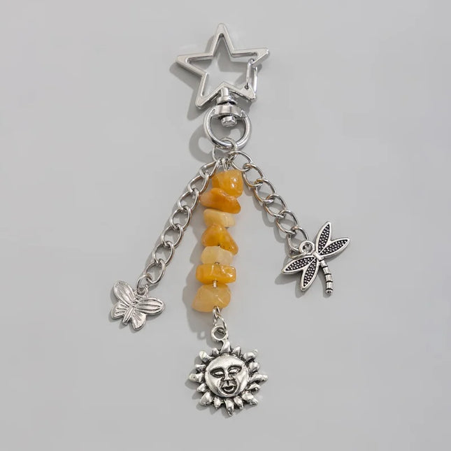Sun And Moon Keychain