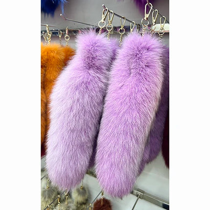 Fox Tail Keychain