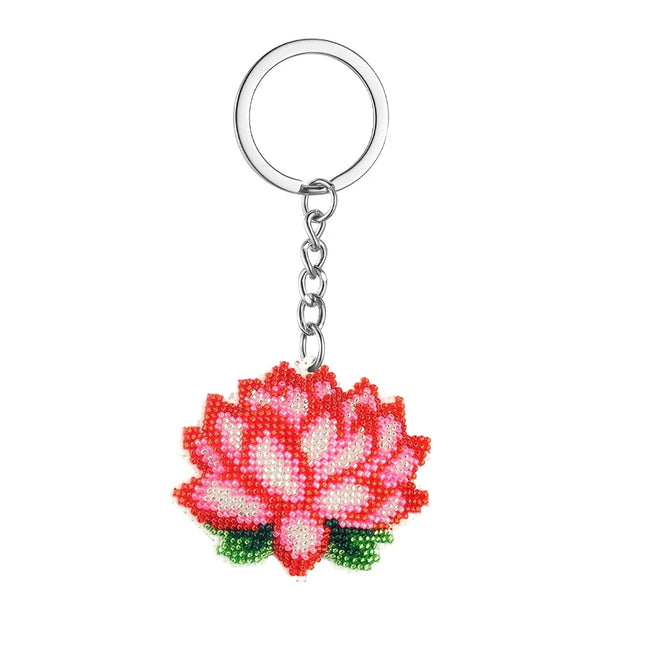 Cross Stitch Keychain