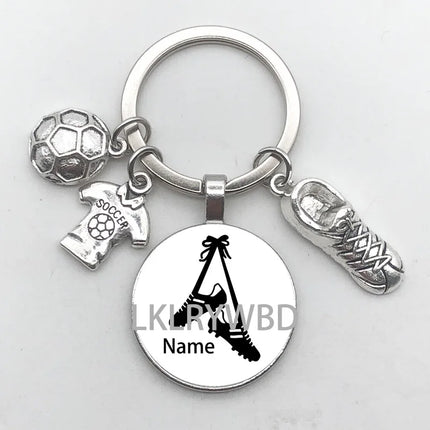 Personalized Soccer Keychains