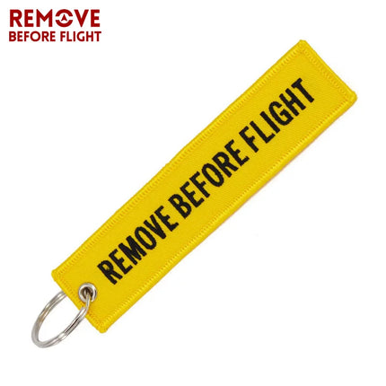 Flight Tag Keychain