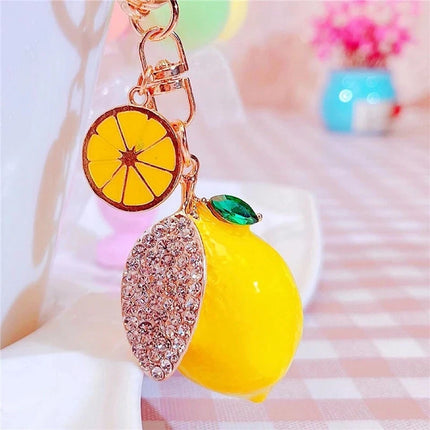 Lemon Keychain