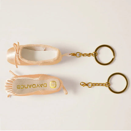 Pointe Shoe Keychain