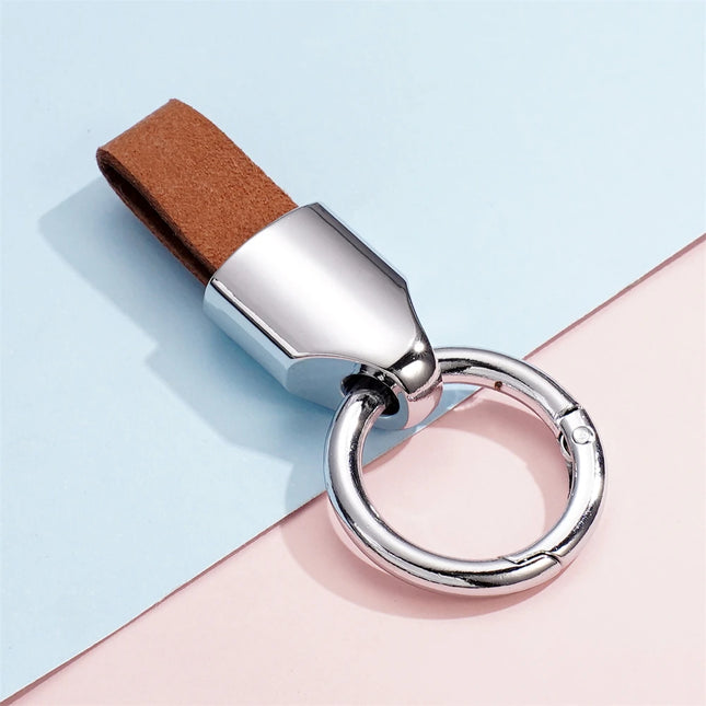 Cowhide Keychain