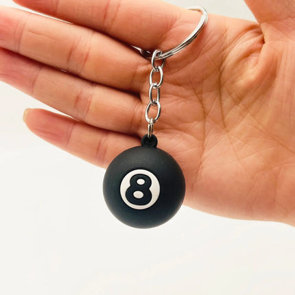 Pool Ball Keychain