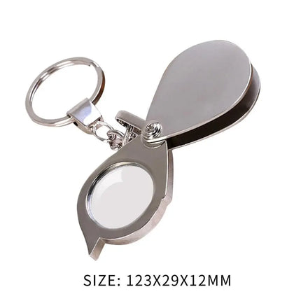 Keychain Magnifying Glass